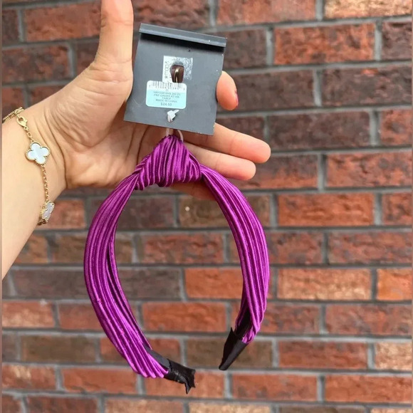 Purple Goldish Headband - Picture 8 of 8